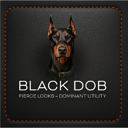 Black Dob - Leather Bags for men